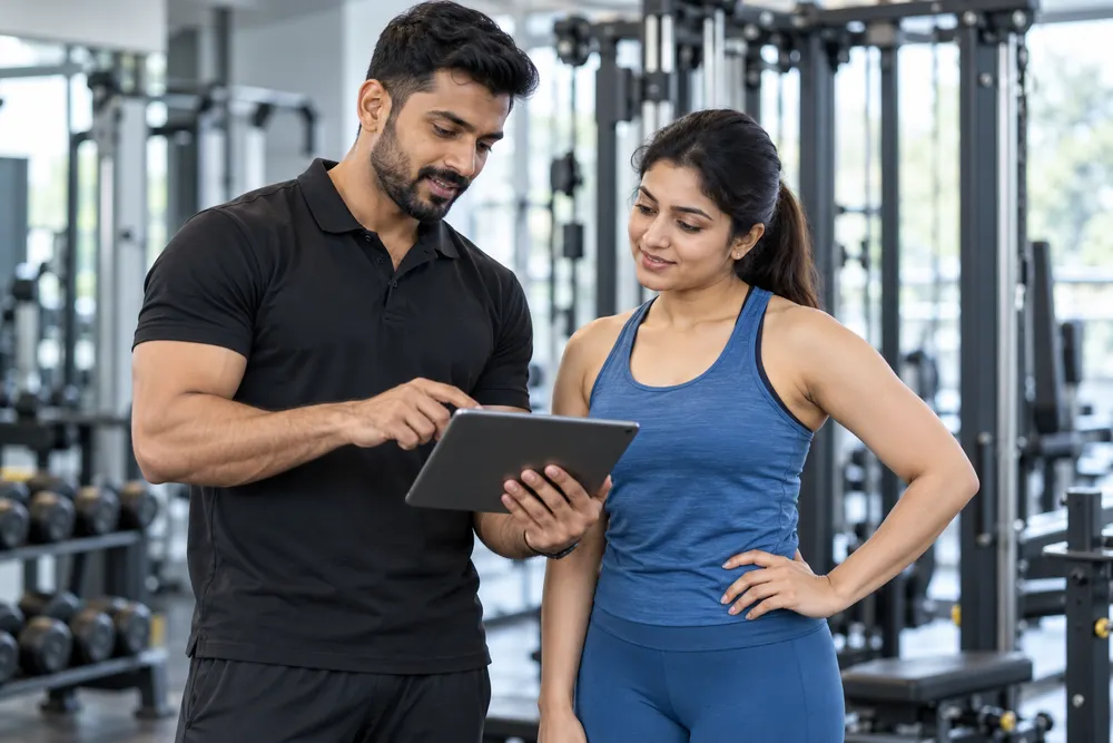 Personal training session